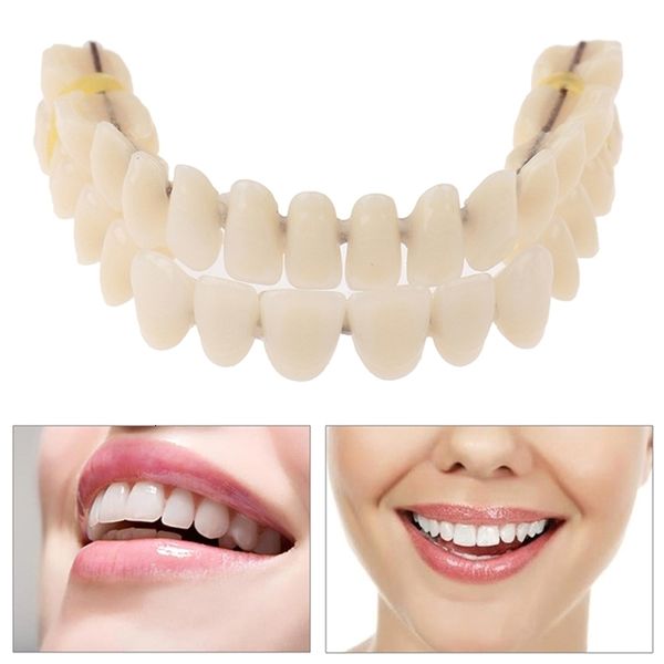 Otra higiene bucal Dientes de resina Dentadura superior Sombra inferior Artificial Dentición preformada Material de cuidado bucal Herramienta 230919