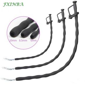 Andere slipjes Fxinba Siliconen Hollow Urethral Sound Dilator Male penis plug urethra katheter stimulator masturbator volwassen seksspeelgoed voor mannen J230529