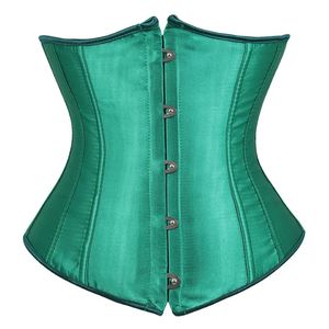 Autres culottes Femmes Gothique Sexy Satin Underbust Corset Bustier Top Taille Cincher Minceur Body Shaper Corsets Bustiers Lingerie Plus Taille 231204