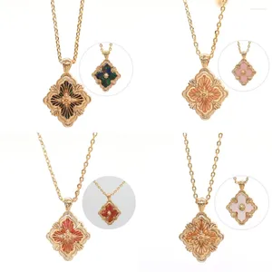 Autres pendentifs Italie Top Bijoux 925 Sliver Rose Gold Opera Tulle Petit collier pendentif pour femme cadeau de couple