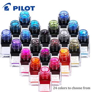 Otros bolígrafos 1 botella PILOT Ink INK15 Color Iroshizuku Mini 24 colores Opcional 15ml Pluma sin carbono Suministros de oficina para fuente 230818