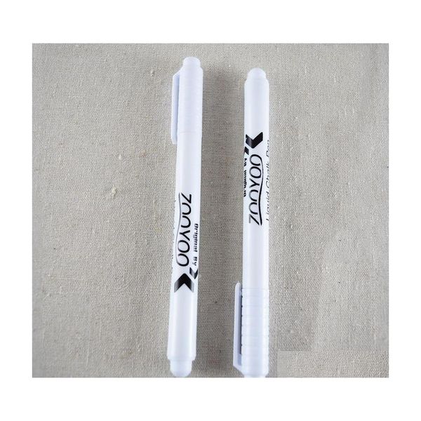 Autres Stylos Blanc Liquide Craie Stylo Marqueur Verre Fenêtres Tableau Noir Encre Effaçable Pour Fenêtre Vt0279 Drop Delivery Office Sch Dhklg