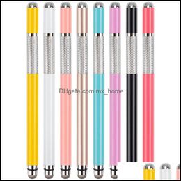 Andere pennen Writing Supplies Office School Business Industrial Disk Capaciteit Pen Stylus Dubbele kop voor mobiel Mobilephone Tablet Can