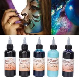 Otro suministro de maquillaje permanente 100 ml Tinta de tatuaje profesional Pintura corporal Mate Maquillaje DIY Labios de cejas Línea de ojos Tatuaje Color Microblading Pigmento Belleza corporal 231012