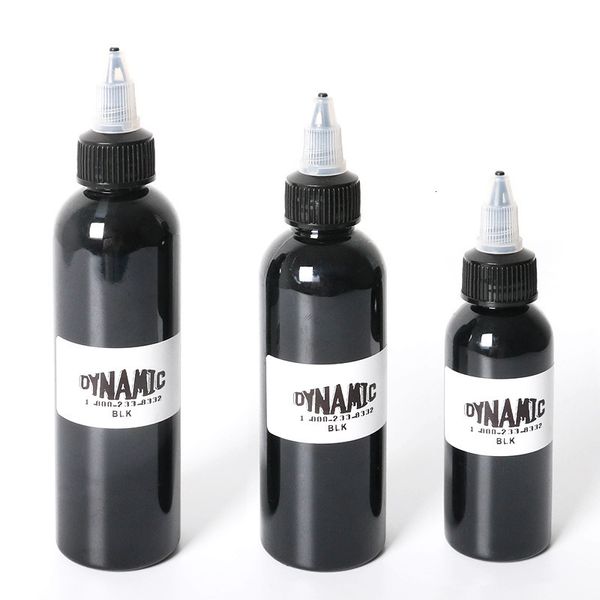 Otro suministro de maquillaje permanente 6090120ml pigmento de tinta de tatuaje negro pigmento de tatuaje profesional DIY tinta de tatuaje permanente pigmento de tatuaje de arte corporal 230907