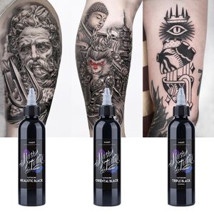 Autre fourniture de maquillage permanent encres de tatouage professionnelles de haute qualité sans danger pour l'art corporel encre d'artiste de tatouage de pigment noir 230907