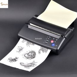Andere permanente make-upproducten Tattoo Transfer Machine Kopieer stencilapparaat Copier Printer Tekening Thermische hulpmiddelen voor Pos-papier afdrukken 230907