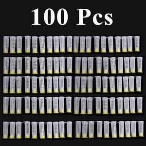 Other Pet Supplies 100PCS Wholesale Beekeeping Queen Bee Rearing System Protection Cages Plastic Tools Larva Anti Bite Equipemnt Farm 230704