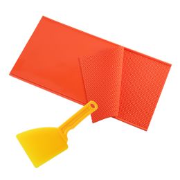 Andere dierbenodigdheden 2 stks Bijenwas persplaat schimmel honing spatel Zachte PVC Schimmel Bijenteelt Apparatuur Bijenkorf Pers Vel bijenteelt gereedschap 230707