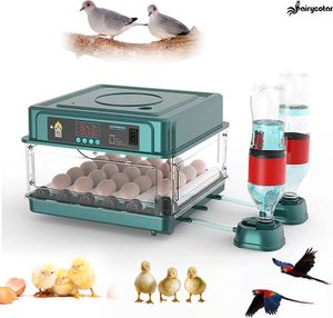 Otros suministros para mascotas 9 15 24 30 Incubadora de huevos de incubadora completamente automática para pollo, ganso, codorniz, equipo volteador automático, incubadora, herramientas para aves de corral 230628