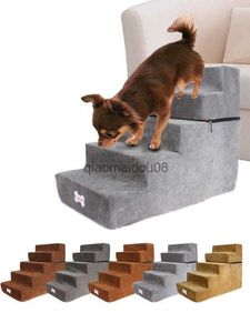 Autres fournitures pour animaux de compagnie Échelle d'escaliers pour chiens 5 escaliers pour animaux domestiques Échelle de canapé-lit respirante et amovible pour chiens chats HKD230821