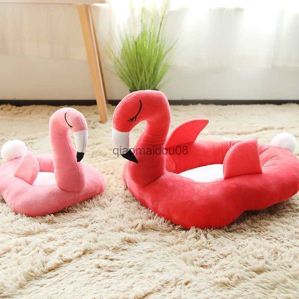 Autres fournitures pour animaux de compagnie Flamingo lit pour animaux de compagnie longs lits pour chiens en peluche pour petits chiens doux et chaud luxe fenêtre chat lit de couchage confortable mignon chaton chiot maison HKD230821