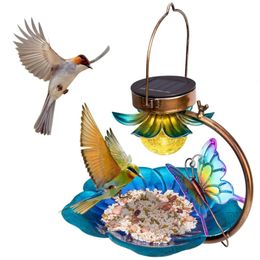 Autres fournitures pour animaux de compagnie Hangable Solar Crackle Ball Mangeoire à oiseaux Distributeur de nourriture Perroquet Boîte à nourriture pour balcon extérieur Boîtes d'alimentation pour accessoires de jardin Supp 221122