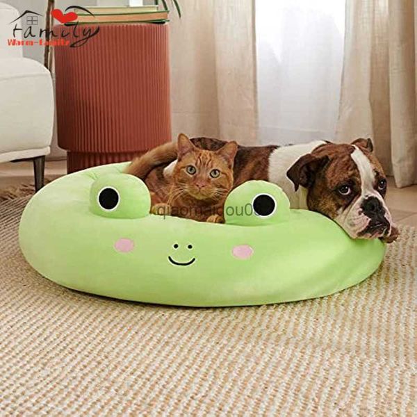 Autres fournitures pour animaux de compagnie Nouveau tapis pour animaux de compagnie Lit pour chien Lit pour chat Doux épaissi Couverture Pad Accueil Couverture chaude lavable Fournitures pour animaux de compagnie Dessin animé Grenouille Poulpe Ananas HKD230821