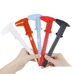 Andere plastic Vernier remklauw 80 mm 100 mm sieraden Meet Tools Minuble Scale RER draagbaar voor schoolstudenten drop levering apparatuur DH2HL