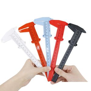 Autre plastique Vernier Caliper 80 mm 100 mm Bijoux Mesurer outils Minuble Scale RER PORTABLE POUR ÉCOLE ÉQUIPEMENT DE LIVRAISON ÉTUDIANT DH2HL