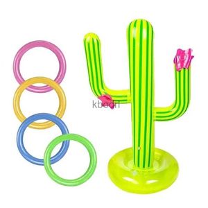 Autres piscines SpasHG Cactus Anneau de natation Gonflable Piscine Flotteur Piscine extérieure Accessoires pour enfants adultes Cercle de natation Bébé Plage Jouets de jeu d'eau YQ240129