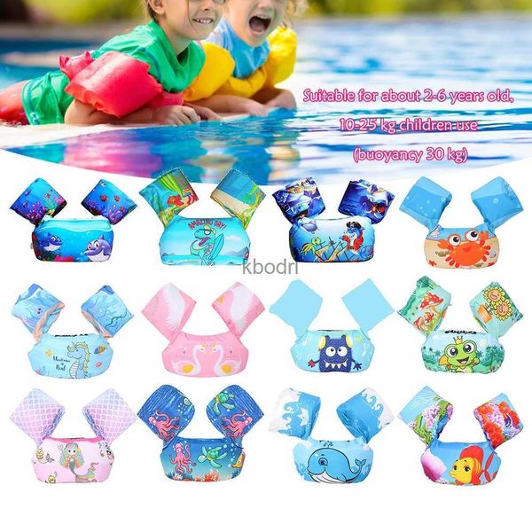 Autres piscines SpasHG Cartoon Enfants Natation Flotteurs Anneau Bras Manches Nager Brassards Flottants Enfant Flottant Piscine Équipement De Sécurité Mousse Formation De Natation YQ240129