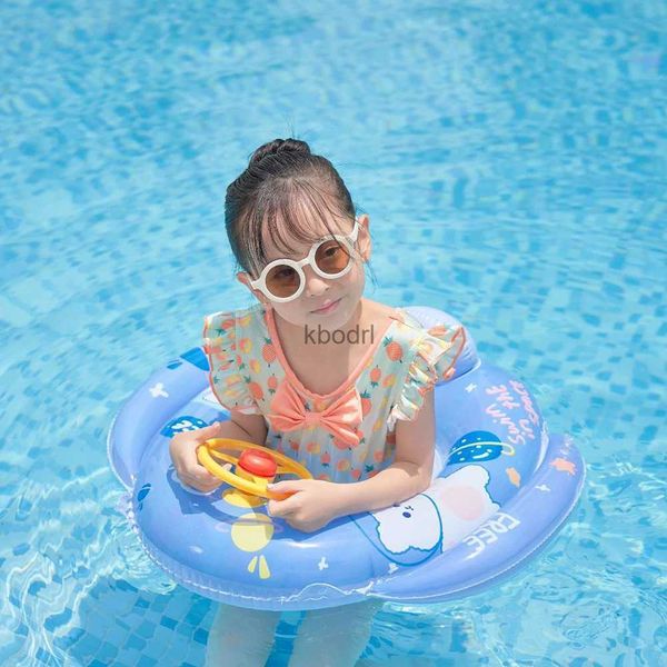 Otras piscinas SpasHG Inflable Bebé Niños Anillos de natación Flotante Niños Nadar Círculo Diversión Piscina Bañera Fiesta en la playa Verano Juguetes acuáticos Natación Círculo YQ240129