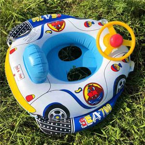 Andere zwembaden SpasHG Opblaasbaar kinderzwemzitje PVC autohoorn boot drijvende zitring leuk scheurbestendig waterspeelgoed voor zwembad partyspel YQ240129