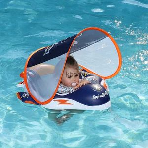 Autres piscines SpasHG gonflable enfants anneaux de natation siège flottant pare-soleil enfants nager cercle amusant piscine baignoire plage fête été jouets d'eau YQ240129