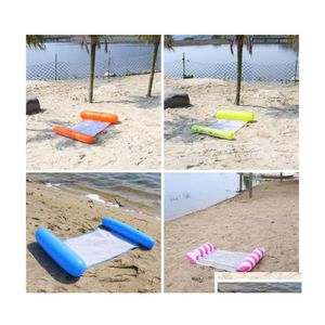 Otras piscinas Spashg Inflación Cama flotante Piscina Pedal En verano Flotador Balsa Suministros de playa Agua Tumbona Venta 12Gd D2 Dr Dhpbb