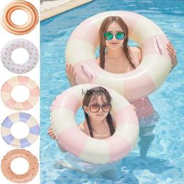 Autres piscines SpasHG Anneau de natation flotteur de piscine gonflable pour adolescents enfants cercle de natation bébé épaissi beignet tube de natation jeu d'eau jouets de piscine YQ240129