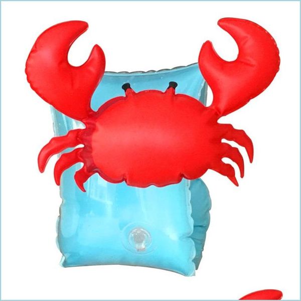 Autres Piscines Spashg Manchon D'eau Nouveau Style Crabe Anneau De Natation Enfants Bébé Moderne Portable Extérieur Bras Cercle Drop Delivery Accueil Dhpz4