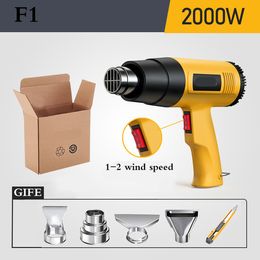 Ander elektrisch gereedschap 2500W 220V EU Industrieel Elektrisch Heteluchtpistool Thermoregulator Heteluchtpistolen LCD-scherm Solderen 110V