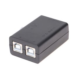 Otros suministros de impresora Dispositivo USB para compartir Interruptor de salida 2 en 1 Interruptor de 2 puertos Conmutador KVM manual Convertidor de concentrador Drop 221114