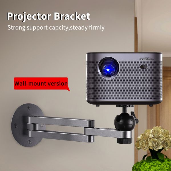 Autres accessoires de projecteur Support de montage mural Multiangle Support pliable réglable Accessoire de support en alliage d'aluminium 230316