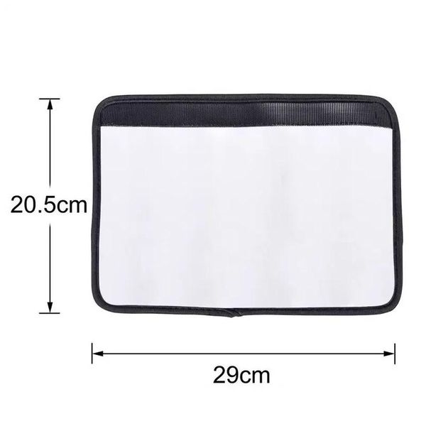 Autres matières premières en gros Sublimation Blanks White Party DIY Coussin de ceinture de sécurité de voiture ER Néoprène Remplacement confortable Shoder Strap Pa Dhn0P