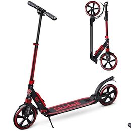 Autres scooters Scooter pour enfants de 6 à 12 ans - Scooters adolescents - Adt avec suspension anti-choc 8 ans et plus 4 guidons jusqu'à 41 pouces Dro Dhpl5