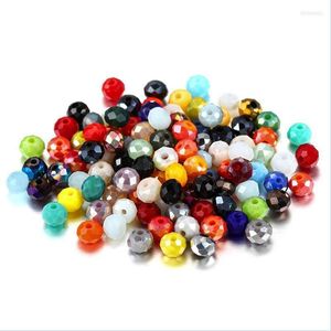 Andere zie PIC 70-300pcs 3/4/6/8mm BK Crystal Glass Bead Rondelle gefacetteerde colorf kleine spacer voor doe-het-zelf armband sieraden Dhdlo maken