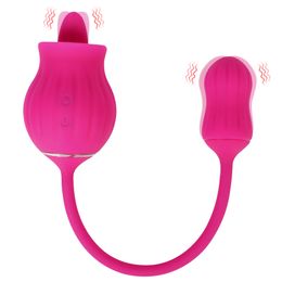 Autres produits de sexe Nipple Licks Vibromasseurs Élargissement du sein pour les femmes Léchage de clitoris Balle vaginale Plug anal Butt Dilator Toys Masturbateur féminin 230404