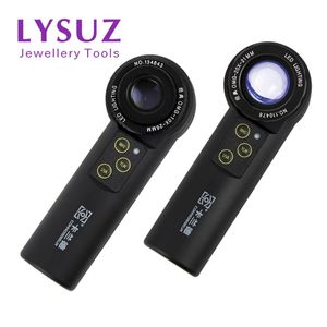 Andere schaduwloze LED -handheld vergrootglas achromatische loupe antieke diamant edelsteen sieraden horloge Identificatie -instrumenten Tools