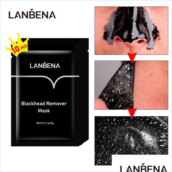 Otras herramientas para el cuidado de la piel Carbón de bambú Black Headremover Mascarilla Tratamientos para el acné Mascarillas para quitar puntos Cuidado de la piel Drop Delivery 20 Dhuns