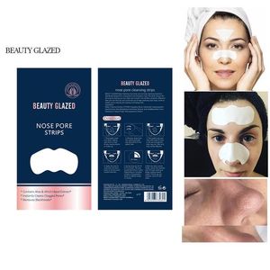 Autres outils de soins de la peau Beauté Masques faciaux vitrés Point noir Masque nettoyant en profondeur pour le visage Coloris Maquillage Nez Pore Strips Drop Delivery He Dhrtf