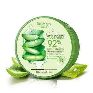 Otras herramientas para el cuidado de la piel Bioaqua Natural Aloe Vera Smooth Anti Bacteria Calmar Gel Tratamiento para el acné Crema facial Hidratante Control de aceite D Dhtgd