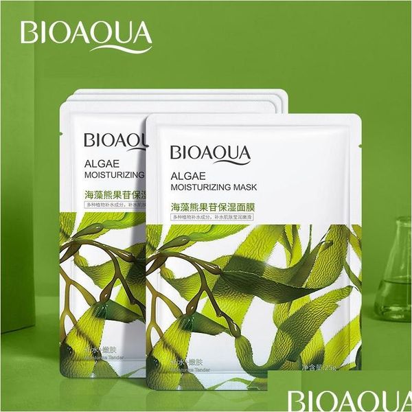 Otras herramientas para el cuidado de la piel Bioaqua Sea Arbutina Extracto de planta Mascarilla hidratante Extracción de vitaminas Agua revitalizante y facia muscular ligera Dh6Kn