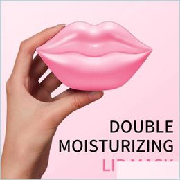 Autres outils de soins de la peau Crystal Collagen Lip Mask Pads Moisture Essence Anti Aging Care Pad Gel Fl Lips Enhancer Drop Delivery 2022 H Dhaf0