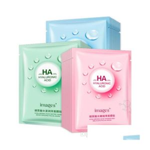 Otras herramientas para el cuidado de la piel Imágenes Ha Mascarilla facial hidratante Agua condensada Hidratante Reducir los poros Cosmético coreano Entrega de gotas faciales Dhsz7