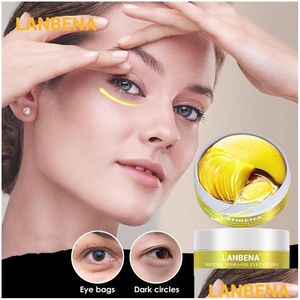 Autres outils de soins de la peau Lanbena Masque pour les yeux Collagène Hydratant Rétinol Supprimer les cernes Livraison directe Appareils de beauté de santé Dhg9D