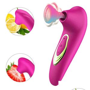 Andere huidverzorgingshulpmiddelen Nxy-vibrators Nieuwe Rose 5-frequentie Zuigapparaat Honingboon Flirten Masturbatiestok Tweede vibrerende Adt Pr Dhzbm