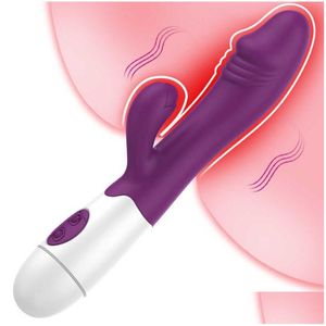 Otras herramientas para el cuidado de la piel Sile Consolador Vibrador para mujeres Vagina Mas G Punto Conejo Anal Coño Estimador O Juguetes Adt Tienda Drop Entrega Salud Dhg4D