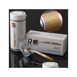 Andere huidverzorgingsgereedschappen ZGTS Derma Roller 192 Titanium Micro -naalden voor celliet anti -verouderingsleeftijd Poriën Verfijnd drop -levering Gezondheid Beau DH4T8