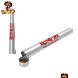 Autres accessoires pour fumeurs Tube métallique en aluminium Honeypuff Doob pour différentes tailles de papier à rouler Hermétique Odeur Cône d'étanchéité Fumer Ac Dh6Ht