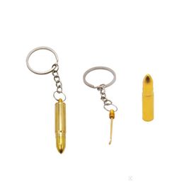 Autres accessoires pour fumeurs Honeypuff Forme en laiton Fumer Cuillère à priser en métal 52 mm Sniffer Snorter Poudre Hoover Hooter Pipe à tabac Sh Dhjhg