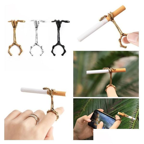 Autres accessoires de fumer, clip de doigt Cigarettes porte-anneau.