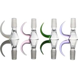 Autres Accessoires Pour Fumeurs Nouveau Design Mobius Narguilé Bol En Verre Avec 14Mm 14.4Mm Joint Mâle Fumer 18.8Mm 18Mm Taille Accessoires Whol Dhbzc